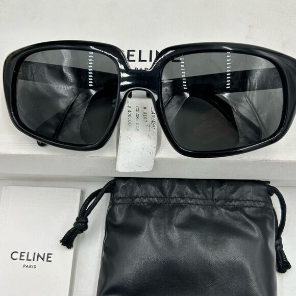 Women's Celine, oversized sunglasses made in Italy - Picture 1 of 11